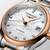Longines Master Collection L2.128.5.89.7 18 K Roséguld, Automatverk, Datum, Pärlemor urtavla, Stålarmband