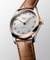 LONGINES Master Collection 34mm L2.357.5.70.2 Automatverk, Silver tavla, Brunt läderarmband