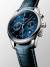 LONGINES Master Collection Chronograph 42mm L2.759.4.92.0 Herrklocka, Automat, Kronograf, Datum, Blå tavla, Blått lädermband