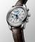 LONGINES Master Collection Chrono Moonphase 42mm L2.773.4.78.3 Herrklocka, Automat, Månfas, Silver tavla, Datum, Brunt alligatorarmband