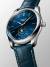 LONGINES Master Collection Moonphase 40mm L2.909.4.92.0 Automatverk, Blå tavla, Månfas, Datum, Blått läderarmband