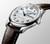 LONGINES Master Collection 40mm L2.910.4.78.3 Elegant herrklocka i rostfritt stål med automatverk och brunt läderarmband