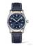 LONGINES Spirit 42mm L3.811.4.93.0 Herrklocka, Automat, Datum, Blå tavla, Blått läderarmband