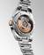 LONGINES Conquest Automatic 30mm L3.320.5.72.6 Automatverk, 18K Roséguld, Datum, Silver urtavla, Stålarmband