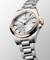 LONGINES Conquest Automatic 30mm L3.320.5.72.6 Automatverk, 18K Roséguld, Datum, Silver urtavla, Stålarmband