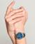 LONGINES HydroConquest 32mm L3.370.4.96.6 Vattentät damklocka i rostfritt stål med safirglas, blå tavla och datum