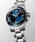 LONGINES HydroConquest 32mm L3.370.4.96.6 Vattentät damklocka i rostfritt stål med safirglas, blå tavla och datum