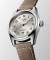 LONGINES Spirit 37mm Automatverk, Ljus tavla, Tydliga siffror, Brunt läderarmband