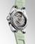 LONGINES Conquest Automatic 34mm L3.430.4.02.9 Automatverk, Mintgrön tavla, Datum, Mintgrönt gummiarmband