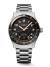 LONGINES Spirit Zulu Time 42mm L3.812.4.50.6 Automatverk, Datum, Extra tidzon, Svart urtavla, Stålarmband