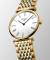 LONGINES La Grande Classique 29mm L4.512.2.11.7 Romerska index, Vit tavla, Guld/Silver rostfritt stål