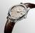 LONGINES Flagship 40mm L4.984.4.79.2 Stilren herrklocka i rostfritt stål med automatverk, datum och ljus tavla