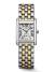 LONGINES Mini DolceVita 21.5mm L5.200.5.70.7 Fyrkantig, Damklocka, Romerska index, 18K Guld, Silverurtavla