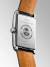 LONGINES DolceVita 28mm L5.767.4.71.0 Automat, Fyrkantig, Romerska index, Svart läderarmband