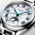 LONGINES PrimaLuna Moonphase 34mm L8.126.4.71.6 Automatverk, Månfas, Romerska index, Urtavla i Silver, Stålarmband