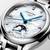LONGINES PrimaLuna Moonphase Diamonds 34mm L8.126.4.87.2 Automatverk, Månfas, Pärlemorurtavla, Rött läderarmband