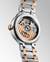LONGINES PrimaLuna Moonphase 34mm L8.126.5.71.7 Damklocka, Månfas, Automatverk, Romerska index, Rosé & silver färg