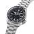 SEIKO 5 Sports Automatic 42.5mm SRPL85K1 Herrklocka, Dag & Datum, Automatverk, Svart urtavla, Stålarmband