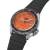SEIKO 5 Sports Automatic 42.5mm SRPL89K1 Orange urtavla, Dag & Datum, Automatverk, Vattentät, Svart armband