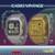CASIO Vintage Edgy 34mm A130WE-1AEF Unisexklocka, Retro, Digital, Självjusterbart band