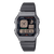 CASIO Vintage Edgy 34mm A130WEGG-1AEF Grå unisexklocka, Retro, Digital, Självjusterbart band