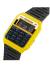 CASIO Vintage Calculator 34.5mm PAC-MAN CA-53WPC-1BER Miniräknare, Gul boett, Svart armband