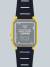 CASIO Vintage Calculator 34.5mm PAC-MAN CA-53WPC-1BER Miniräknare, Gul boett, Svart armband