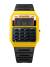 CASIO Vintage Calculator 34.5mm PAC-MAN CA-53WPC-1BER Miniräknare, Gul boett, Svart armband