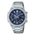CASIO Edifice Chronograph Bluetooth 43mm ECB-S10D-2AEF Herrklocka, Smartphone Link, Blå urtavla, Stålarmband