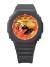 CASIO G-Shock Octagon Series 45.5mm GA-2100FL-8AER Analogt/digitalt urverk, Orange tavla, Mörkgrå boett och armband