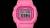 CASIO G-Shock 40mm GMD-S5610PP-4ER Damklocka, Rosa, Digital, Vattentät