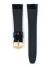 Hirsch Prestige 12/10mm Medium Svart/Guld 02208150-1-12 Klockarmband