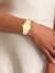 Calvin Klein Linear Elegance 32mm 25100077 Damklocka, Guldfärgad, Stål, Stilren