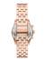 Michael Kors Ritz Chronograph 35mm MK7531 Damklocka, Roséfärgad, Kristaller, Datum, Kronograf