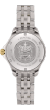 CERTINA DS Action Lady Diamonds 34mm Klocka Ljusblå tavla, Diamanter, Bicolor rostfritt stål