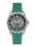 CERTINA DS-X GMT 41mm C047.452.17.081.00 Herrklocka, Kvarts, Grå urtavla, Grönt silikonarmband
