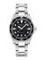 CERTINA DS Action 40mm C048.410.11.051.00 Dykarklocka, Datum, Svart tavla, Rostfritt stål