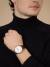 RADO Coupole Automatic 41mm R22877025 Automat, Datum, Roséboett, Brunt läderarmband
