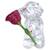 Swarovski Kris Bear A Rose with Love 5691390 Glasfigur från Swarovski