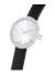 Swarovski Klocka Matrix Tennis 30mm 5706663 Swiss Made, Läderrem, Svart, Rostfritt stål