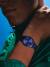 SWATCH Very Jazzy Berry 34mm SS08N117 Klocka Tunn, Unisex, Blå/Lila
