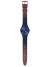 SWATCH Very Jazzy Berry 34mm SS08N117 Klocka Tunn, Unisex, Blå/Lila
