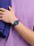 SWATCH Very Jazzy Berry 34mm SS08N117 Klocka Tunn, Unisex, Blå/Lila