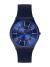 SWATCH Very Jazzy Berry 34mm SS08N117 Klocka Tunn, Unisex, Blå/Lila