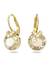 Swarovski Örhängen Bella V - Guld 5662093 Guldfärgade droppörhängen med kristaller