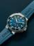 ORIS Aquis Date 41.5mm 733-7787-4135-07-4-22-35FC Dykarklocka, Automat, Datum, Blå urtavla, Blått gummiarmband
