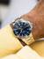 ORIS Aquis Date 41.5mm 01 733 7787 4135-07 8 22 04PEB Dykarklocka, Automatverk, Datum, Blå tavla, Rostfritt stål