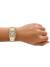 Emporio Armani Genni 20mm AR11663 Damklocka, Guldfärgad, Fyrkantig