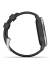 GARMIN Approach S44 Golfklocka 010-03009-00 Aluminiuminfattning i silver med svart silikonarmband