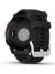GARMIN Approach S44 Golfklocka 010-03009-00 Aluminiuminfattning i silver med svart silikonarmband
